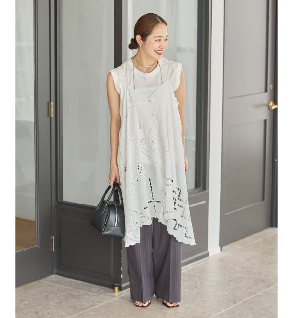 JOURNAL STANDARD「INDIA カットワークレースワンピース」|ワンピース|