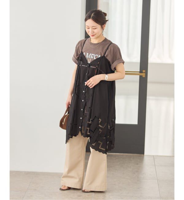 JOURNAL STANDARD「INDIA カットワークレースワンピース」|ワンピース|