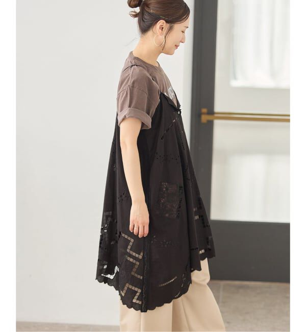 JOURNAL STANDARD「INDIA カットワークレースワンピース」|ワンピース|