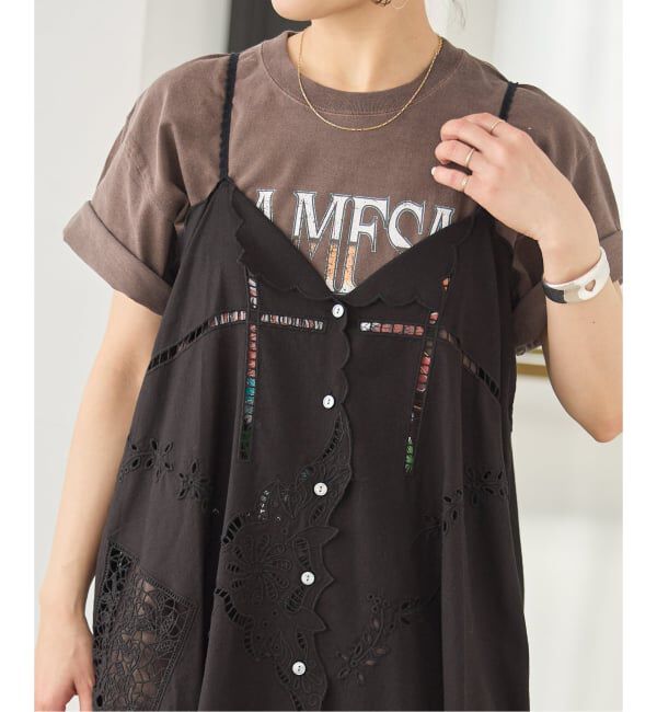 JOURNAL STANDARD「INDIA カットワークレースワンピース」|ワンピース|