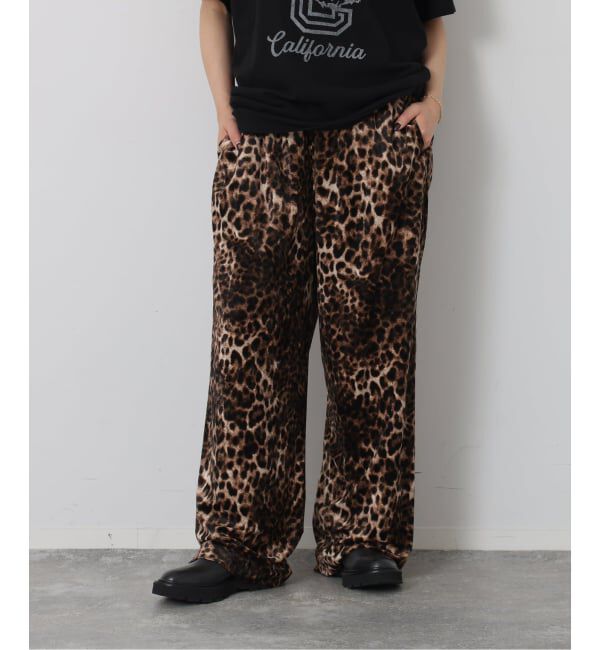 journal standard luxe「レオパベロア イージーパンツ」|その他|