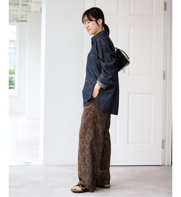 U by SPICK&SPAN「ライトデニムカーペンターシャツ」|シャツ・ブラウス|
