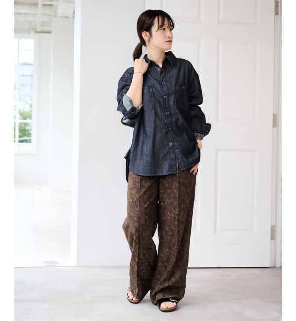U by SPICK&SPAN「ライトデニムカーペンターシャツ」|シャツ・ブラウス|