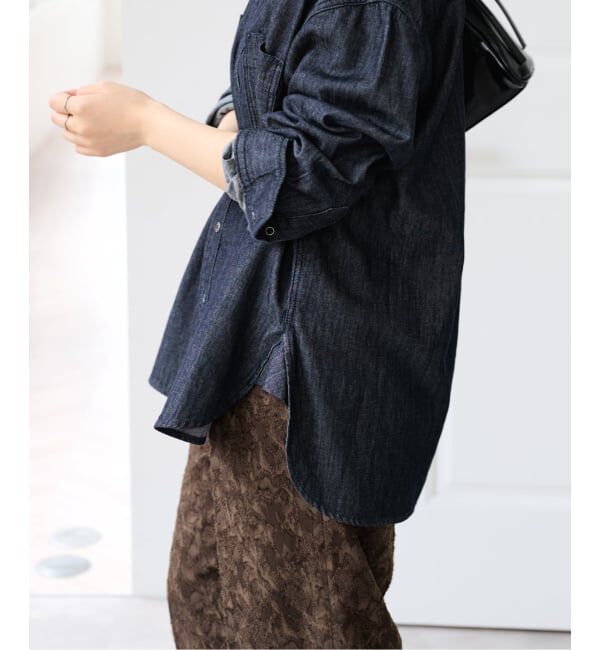 U by SPICK&SPAN「ライトデニムカーペンターシャツ」|シャツ・ブラウス|