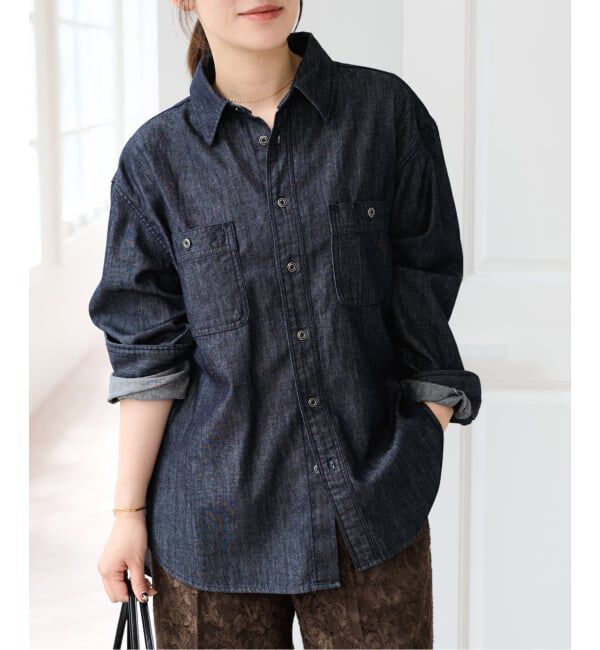U by SPICK&SPAN「ライトデニムカーペンターシャツ」|シャツ・ブラウス|
