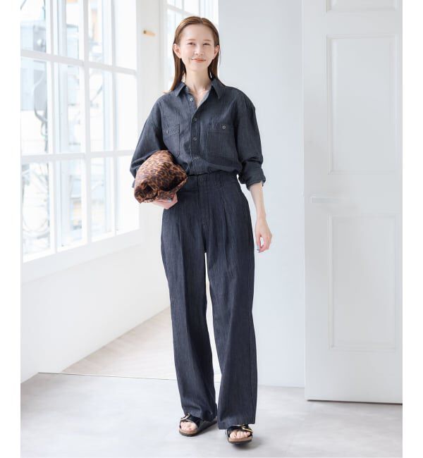 U by SPICK&SPAN「ライトデニムカーペンターシャツ」|シャツ・ブラウス|