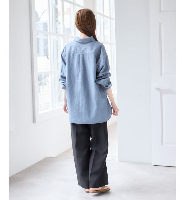 U by SPICK&SPAN「ライトデニムカーペンターシャツ」|シャツ・ブラウス|