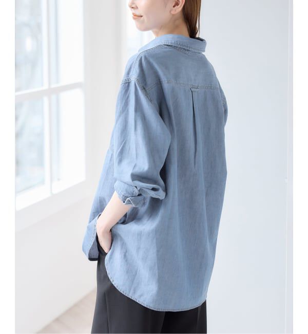 U by SPICK&SPAN「ライトデニムカーペンターシャツ」|シャツ・ブラウス|