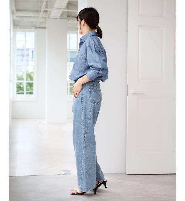 U by SPICK&SPAN「ライトデニムカーペンターシャツ」|シャツ・ブラウス|