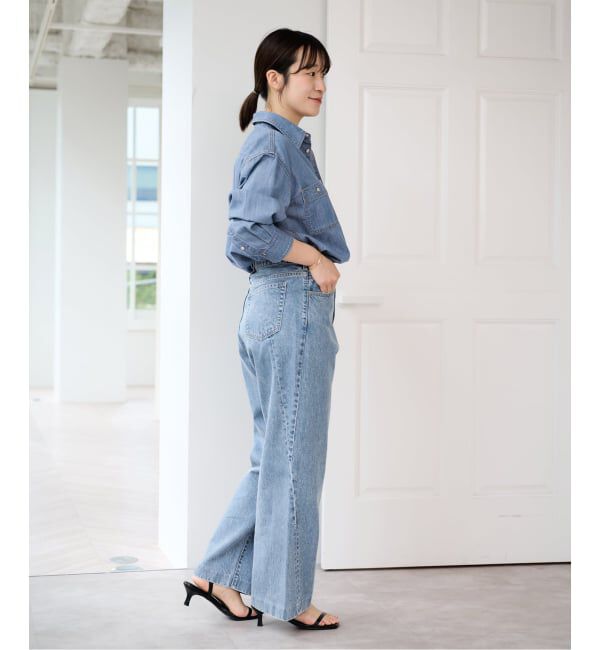 U by SPICK&SPAN「ライトデニムカーペンターシャツ」|シャツ・ブラウス|