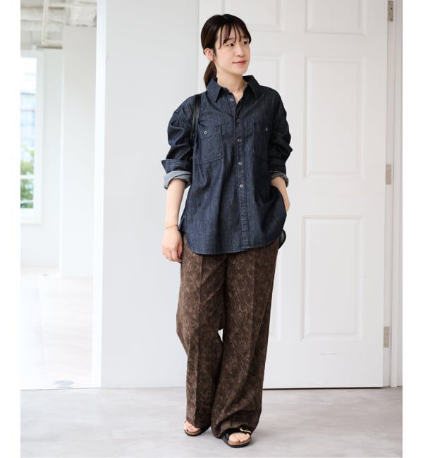 U by SPICK&SPAN「ライトデニムカーペンターシャツ」|シャツ・ブラウス|