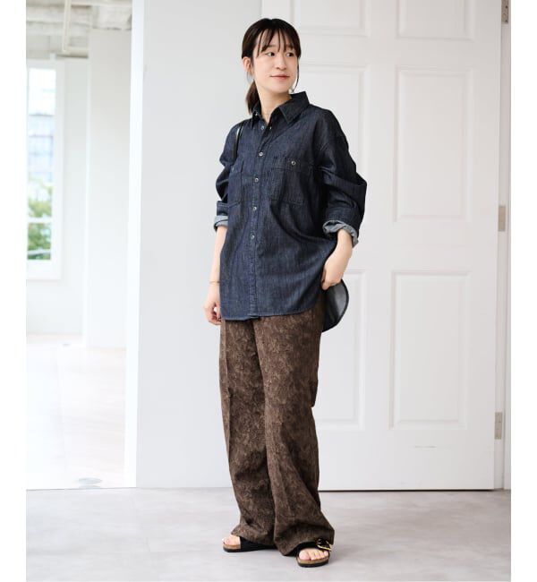 U by SPICK&SPAN「ライトデニムカーペンターシャツ」|シャツ・ブラウス|