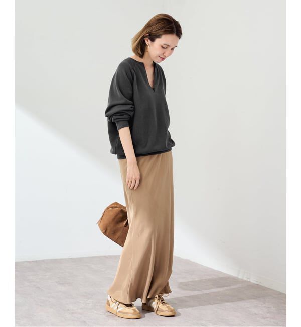 FRAMeWORK「≪追加≫Butter Terry キーネックスウェット」|スウェット・ジャージ|