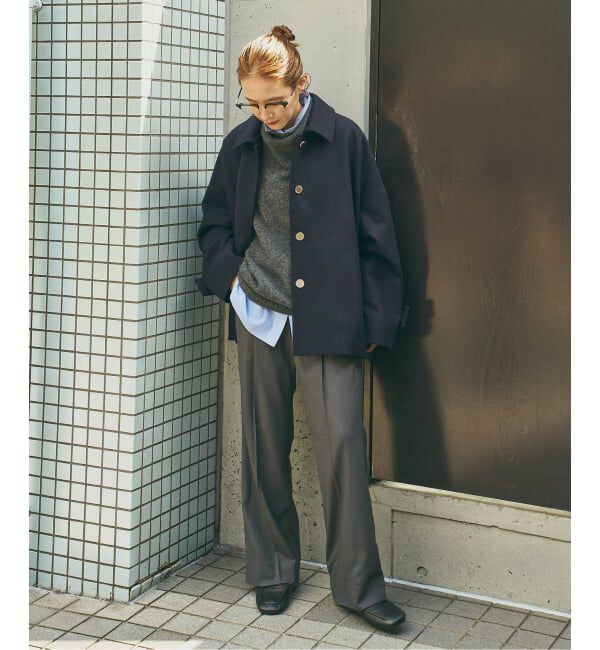 Spick and Span「《40周年 別注》Traditional Weatherwear MALTON B/T SHORT*」|ステンカラーコート|