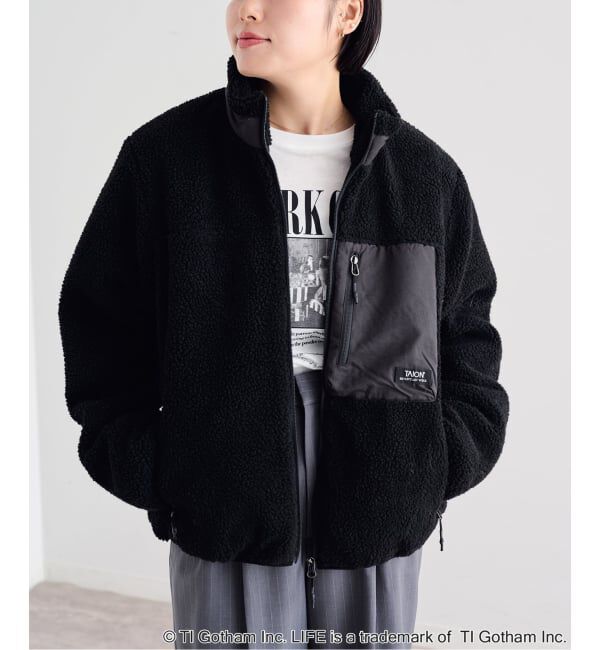 U by SPICK&SPAN「《予約》TAION / タイオン MOUNTAIN BOA FLEECE HIGH NECK JACK」|その他|