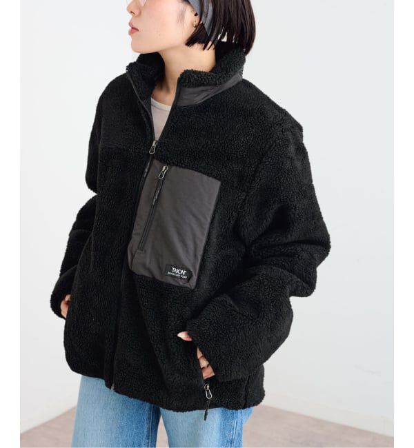 U by SPICK&SPAN「《予約》TAION / タイオン MOUNTAIN BOA FLEECE HIGH NECK JACK」|その他|