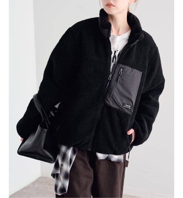 U by SPICK&SPAN「《予約》TAION / タイオン MOUNTAIN BOA FLEECE HIGH NECK JACK」|その他|