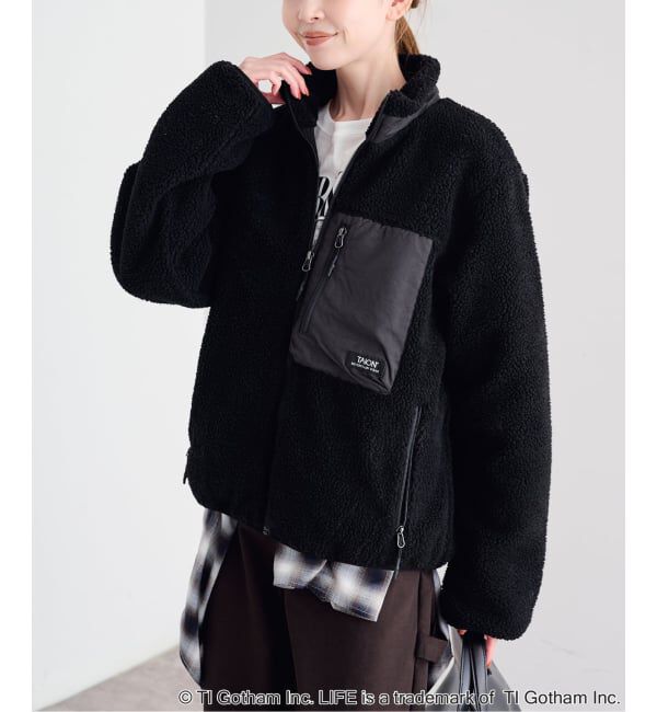 U by SPICK&SPAN「《予約》TAION / タイオン MOUNTAIN BOA FLEECE HIGH NECK JACK」|その他|