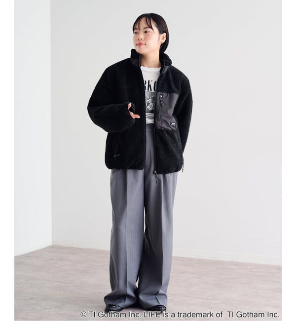 U by SPICK&SPAN「《予約》TAION / タイオン MOUNTAIN BOA FLEECE HIGH NECK JACK」|その他|