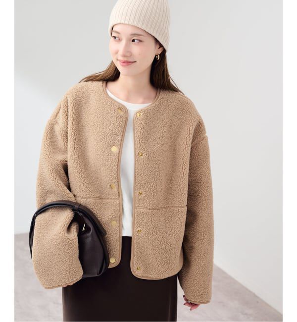 FRAMeWORK「≪予約≫Barbour/バブアー arlene fleece」|その他|ベージュ