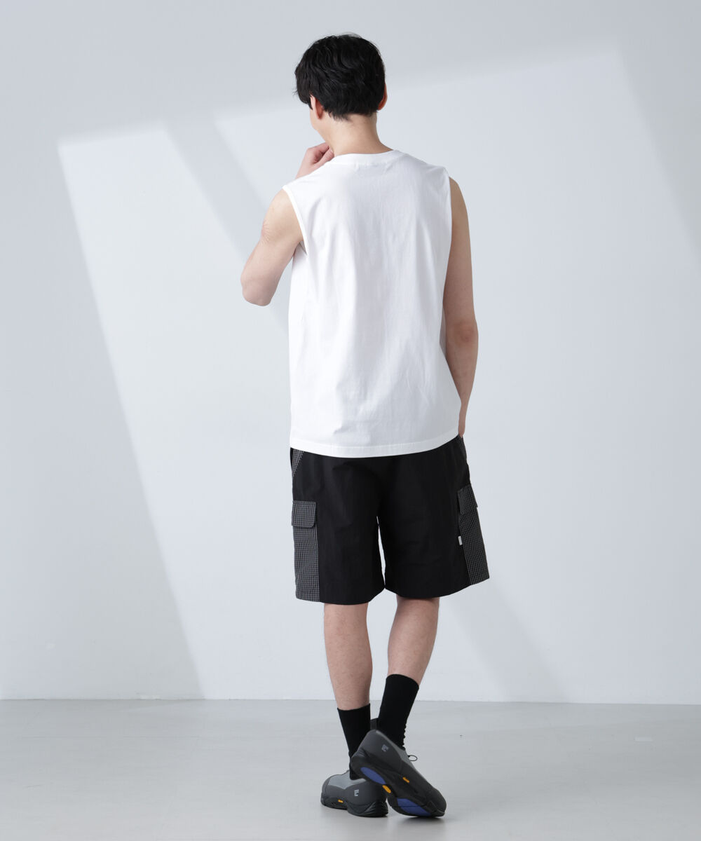 NANO universe「「NJ/CLUB」 ベーシック ノースリーブ」|Tシャツ・カットソー|
