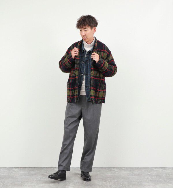 NOLLEY'S goodman「【John Branigan/ジョン・ブラニガン】別注ショートニットブルゾン 26AW」|ニット・セーター|