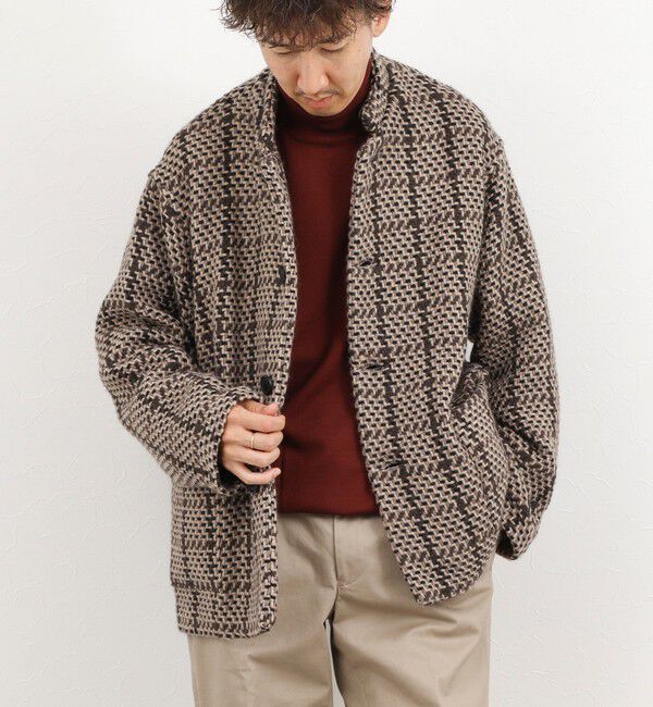 NOLLEY'S goodman「【John Branigan/ジョン・ブラニガン】別注ショートニットブルゾン 26AW」|ニット・セーター|