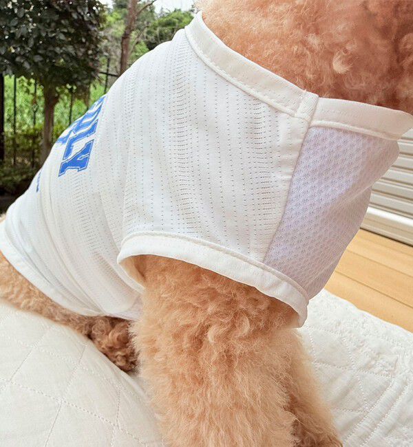 fredy emue「【FR PETS】接触冷感カレッジタンクトップ」|Tシャツ・カットソー|