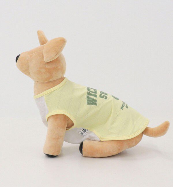 fredy emue「【FR PETS】接触冷感カレッジタンクトップ」|Tシャツ・カットソー|