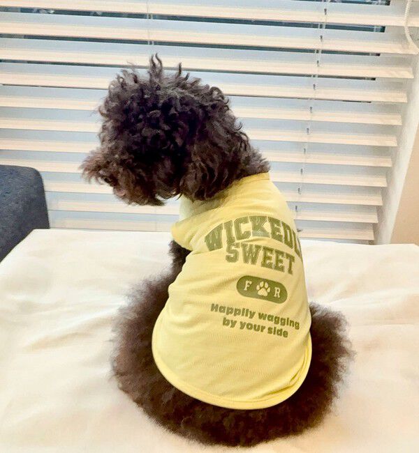 fredy emue「【FR PETS】接触冷感カレッジタンクトップ」|Tシャツ・カットソー|
