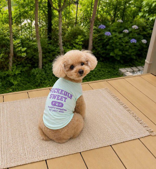 fredy emue「【FR PETS】接触冷感カレッジタンクトップ」|Tシャツ・カットソー|