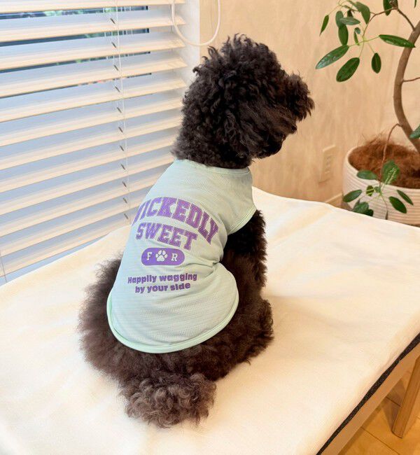 fredy emue「【FR PETS】接触冷感カレッジタンクトップ」|Tシャツ・カットソー|