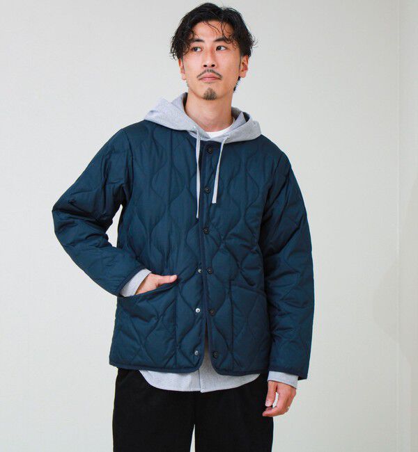 GLOSTER「【WEB限定】【TAION/タイオン】別注 ミリタリー クルーネック ライナージャケット」|ダウン|