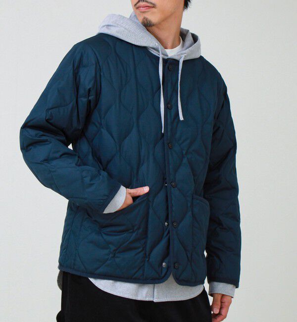 GLOSTER「【WEB限定】【TAION/タイオン】別注 ミリタリー クルーネック ライナージャケット」|ダウン|