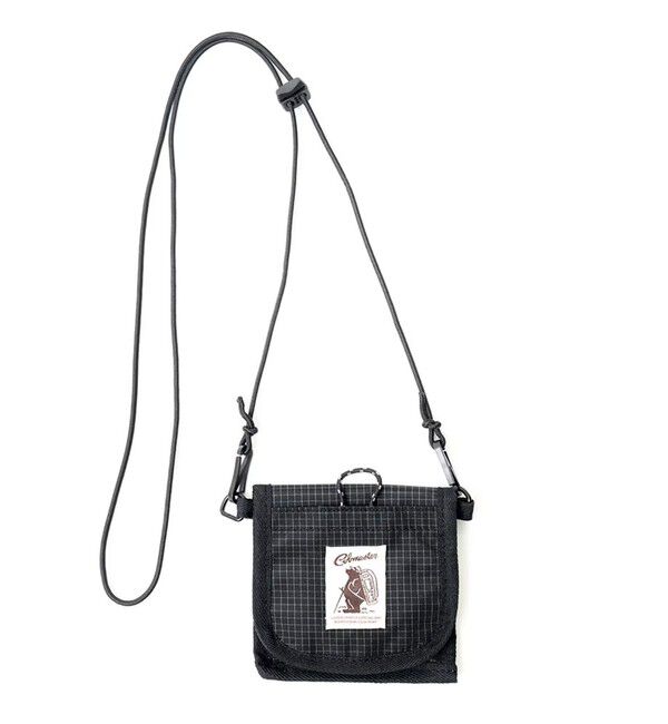 GLOSTER「【COBMASTER/コブマスター】Boxrip MT HOOD MINI WALLET」|財布|ブラック
