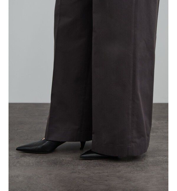 SALON adam et rope'「tacca Cギャバ STYLE UP TACK PANTS」|チノ|