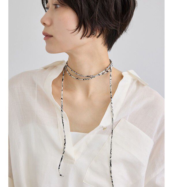 SALON adam et rope'「リバティマルチコードネックレス / コードベルト」|ネックレス|