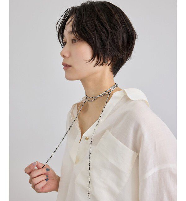 SALON adam et rope'「リバティマルチコードネックレス / コードベルト」|ネックレス|