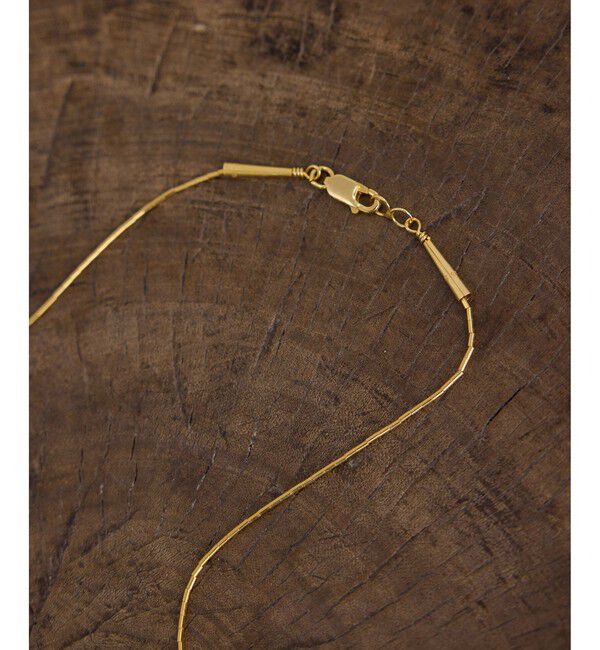 SALON adam et rope'「【Native SilverStreams（ネイティブ・シルバーストリームズ）】 liquid silver necklace 1st 45cm GP」|ネックレス|