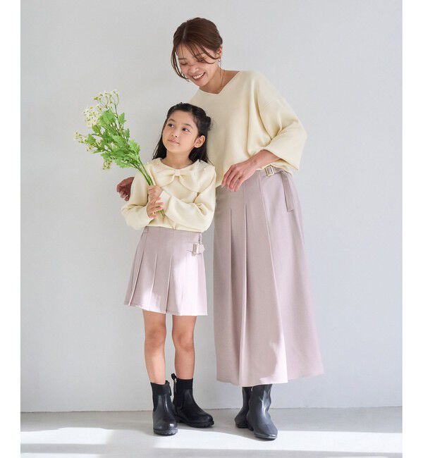 Rope&rsquo;Picnic「【WEB限定カラー】マシュマロニットVネックプルオーバー」|ニット・セーター|
