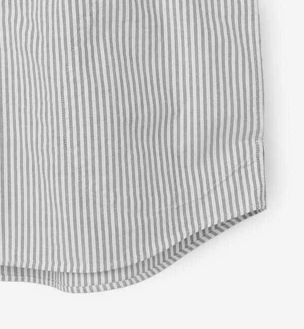 DANTON「DANTON | オックスフォード バンドカラーシャツ STRIPE MEN」|シャツ・ブラウス|