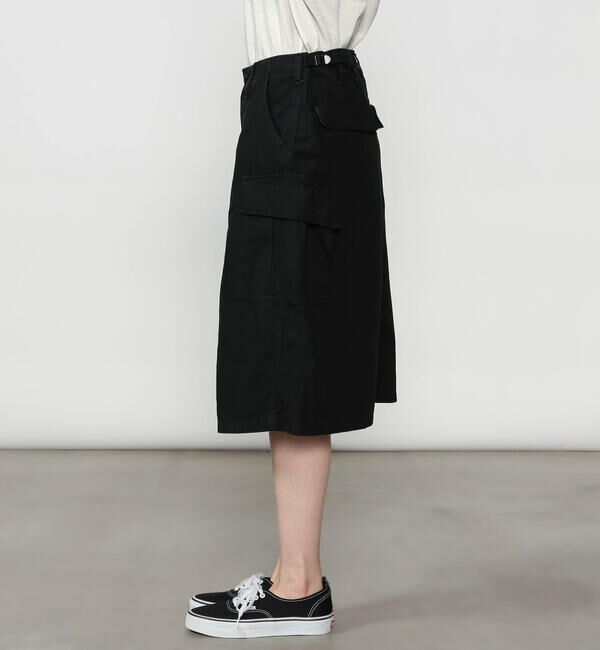  「orSlow | 〈別注〉ARMY SKIRT BLACK WOMEN」|スカート|