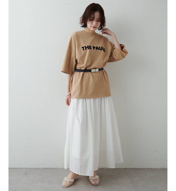 THE PAUSE「【THE PAUSE】THE PAUSE ビッグTEE」|Tシャツ・カットソー|