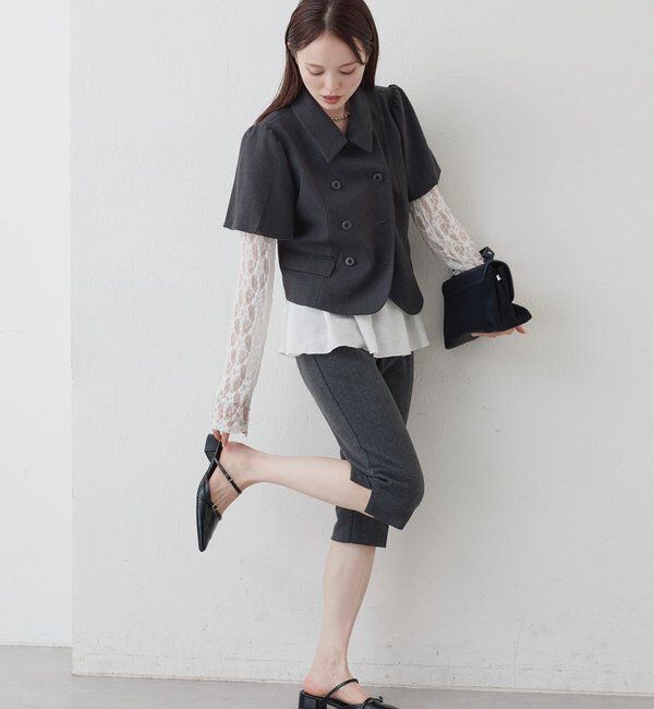  「起毛サブリナパンツ」|その他|