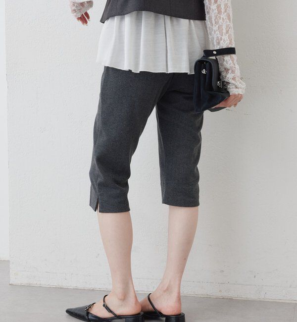  「起毛サブリナパンツ」|その他|