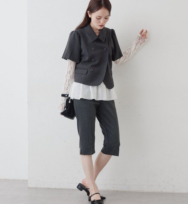  「起毛サブリナパンツ」|その他|