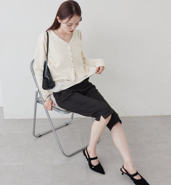  「起毛サブリナパンツ」|その他|