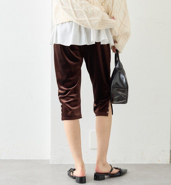  「スリットギャザーサブリナパンツ」|その他|