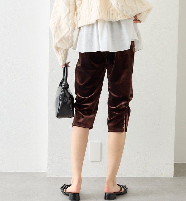  「スリットギャザーサブリナパンツ」|その他|