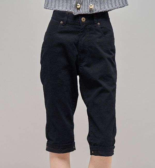  「【26AW LOOK掲載品番】2wayラギッドファーカプリ」|デニム|